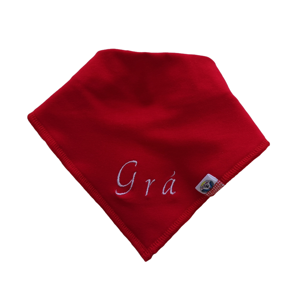 Valentines Grá  ♥️   - Bandanna Bib