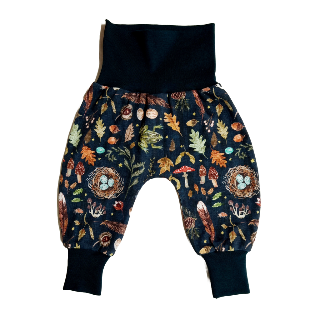 Nature Trail Spruce   Harem Trousers